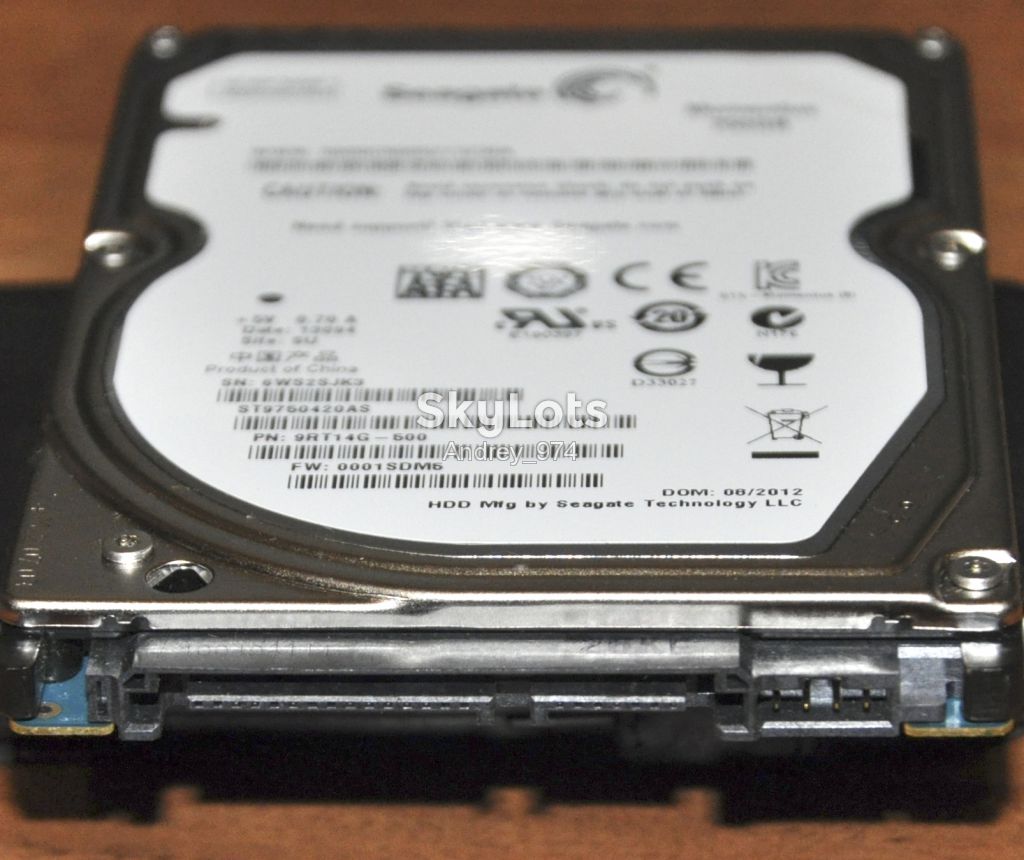 Жесткий диск Seagate 2,5" 750Gb SATA - фото фото фото 2
