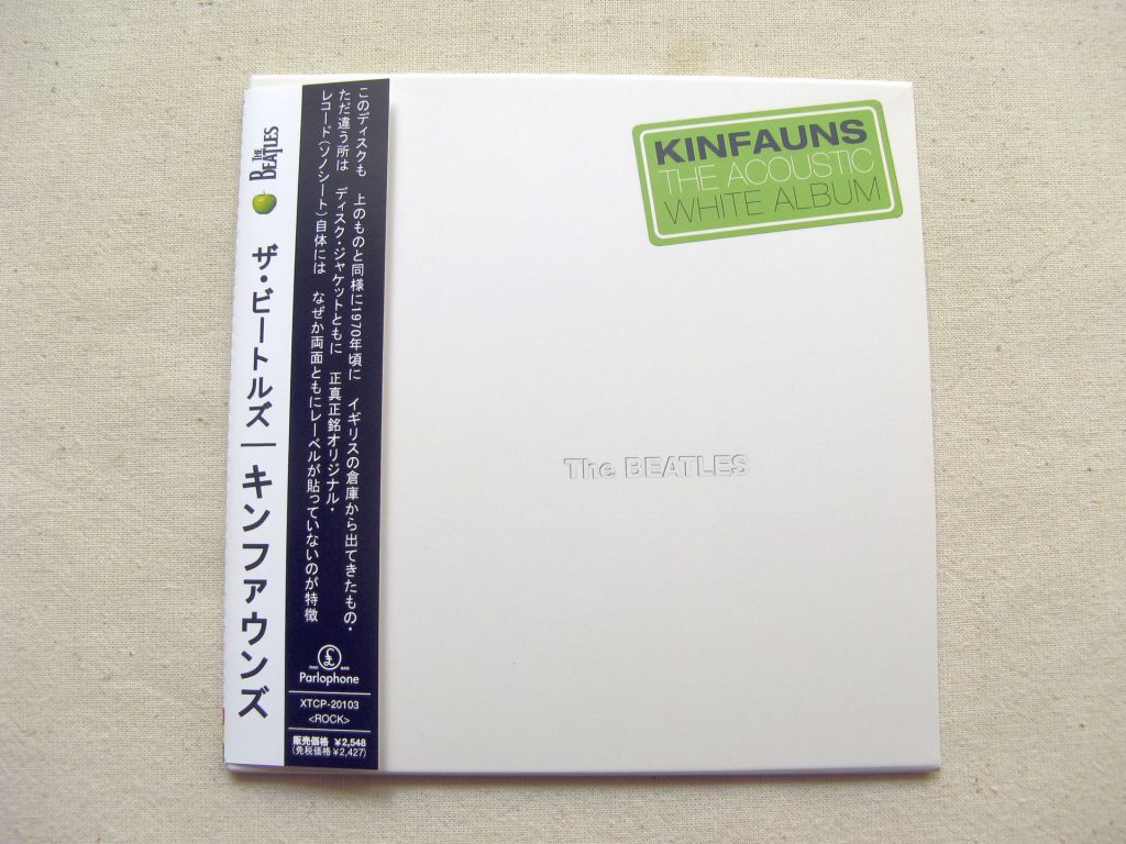 CDLP Beatles. Kinfauns: The Acoustic White Album. 2010. - фото фото фото 0