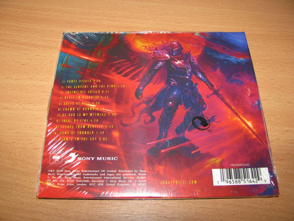 JUDAS PRIEST - Invincible Shield   (2024 Sony) CD - фото фото фото 1