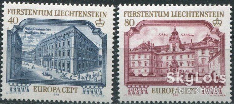 Лихтенштейн 1978 Европа СЕРТ Mi 692-693 MNH - фото фото фото 0