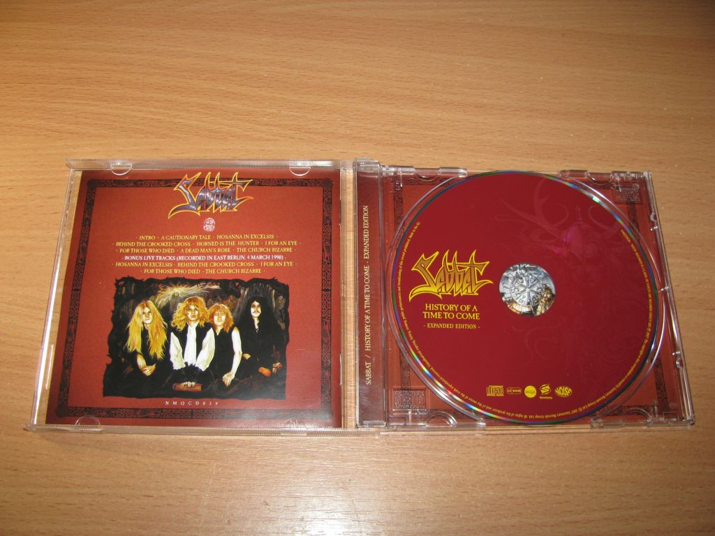 SABBAT - History Of A Time To Come  (2007 Noise Germany) - фото фото фото 1