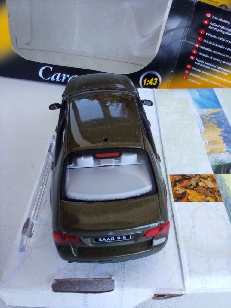 Saab 9-5 sedan by Cararama 1/43 - фото фото фото 4