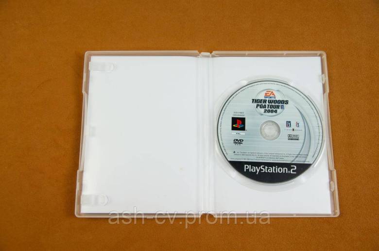 Диск для Playstation 2, гра Tiger Woods PGA Tour 2004 - фото фото фото 2