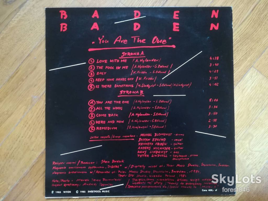 Baden Baden-You are the one  (2)-M-Польша - фото фото фото 1