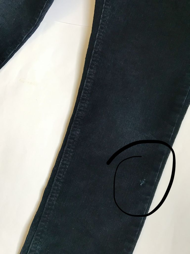 Штани ZARA. Темно-Сині. Дрібний Вельвет. Плотні. Приталені. 7 років. Ріст 122 см - фото фото фото 4