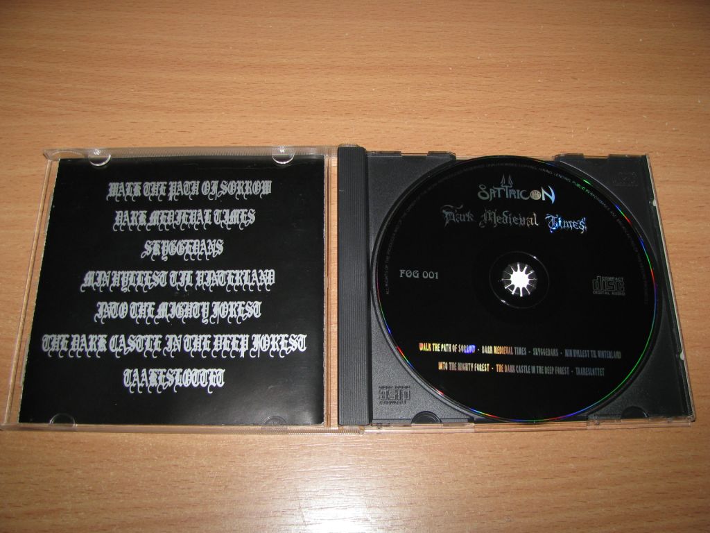 SATYRICON - Dark Medieval Times  (1994 Moonfog 1st press) - фото фото фото 1