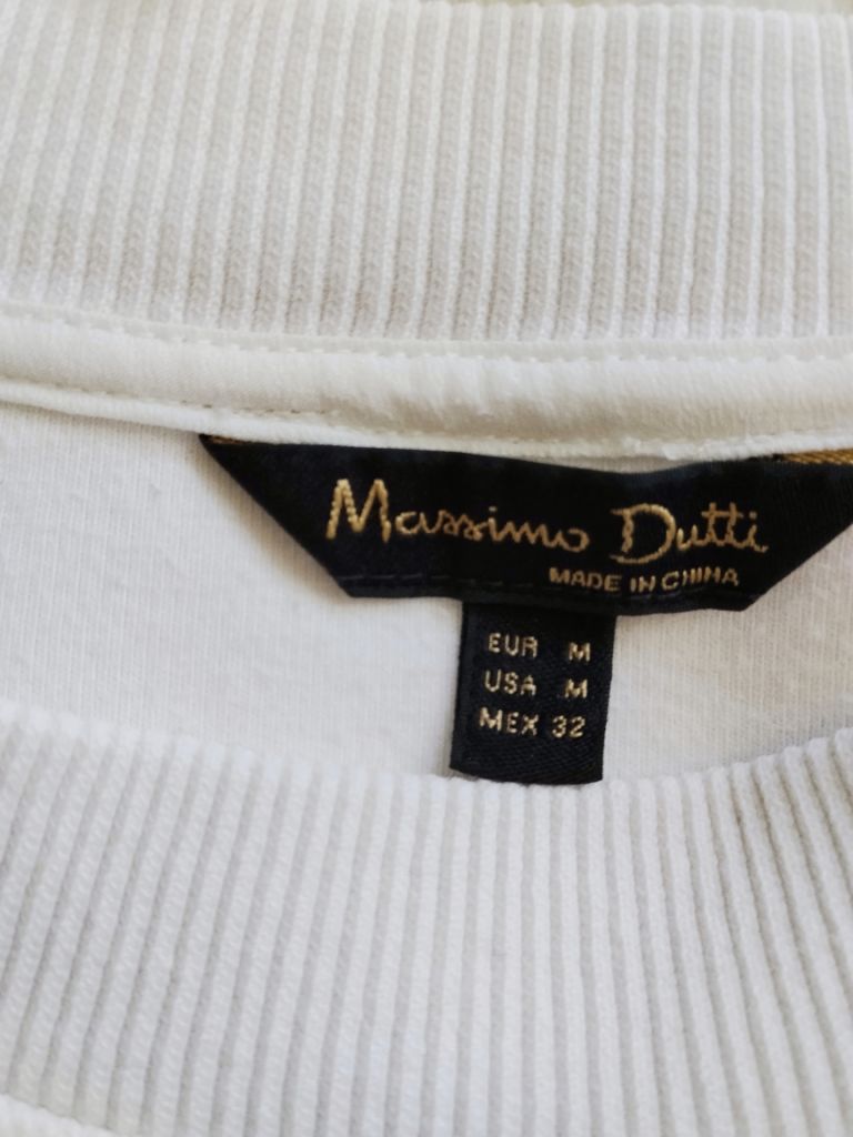 Лонгслів/Світшот Massimo Dutti Оригінал Плотний Oversize М розмір - фото фото фото 7