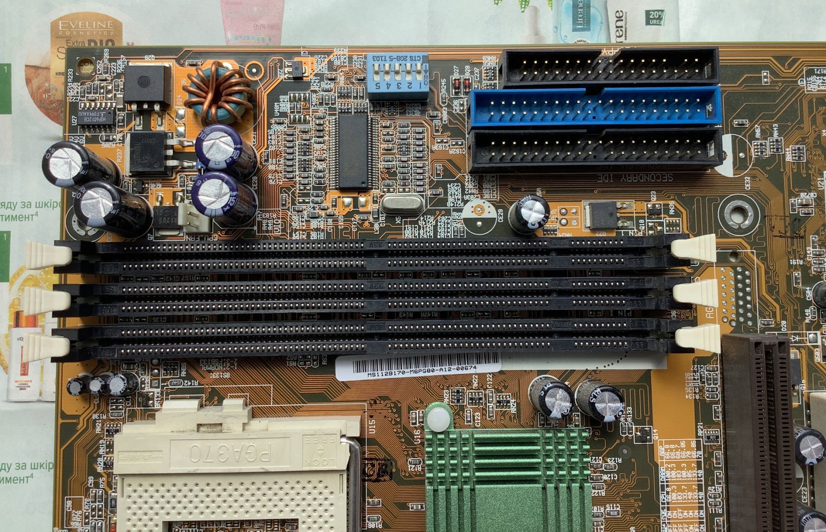 Материнська плата ASUS CUSL2-C Intel 815EP сокет Socket 370 - фото фото фото 2
