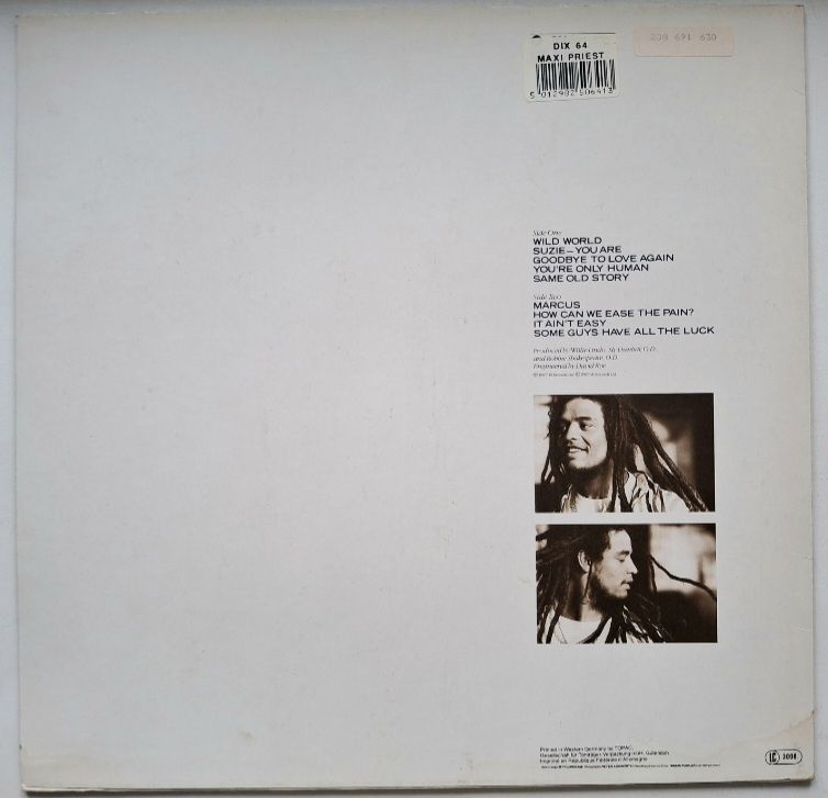 Maxi Priest - Maxi - 1987.  (LP). 12. Vinyl. Пластинка. Europe. - фото фото фото 1
