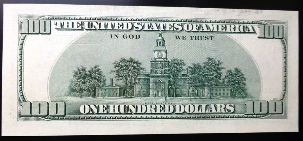 CША 100 долларов 2006 г. КК 44440440 С  /К11/-Даллас- штат Техас UNCа - фото фото фото 3