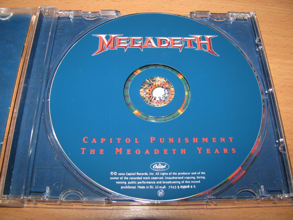 MEGADETH - Capitol Punishment   (2000 Capitol Holland) - фото фото фото 2