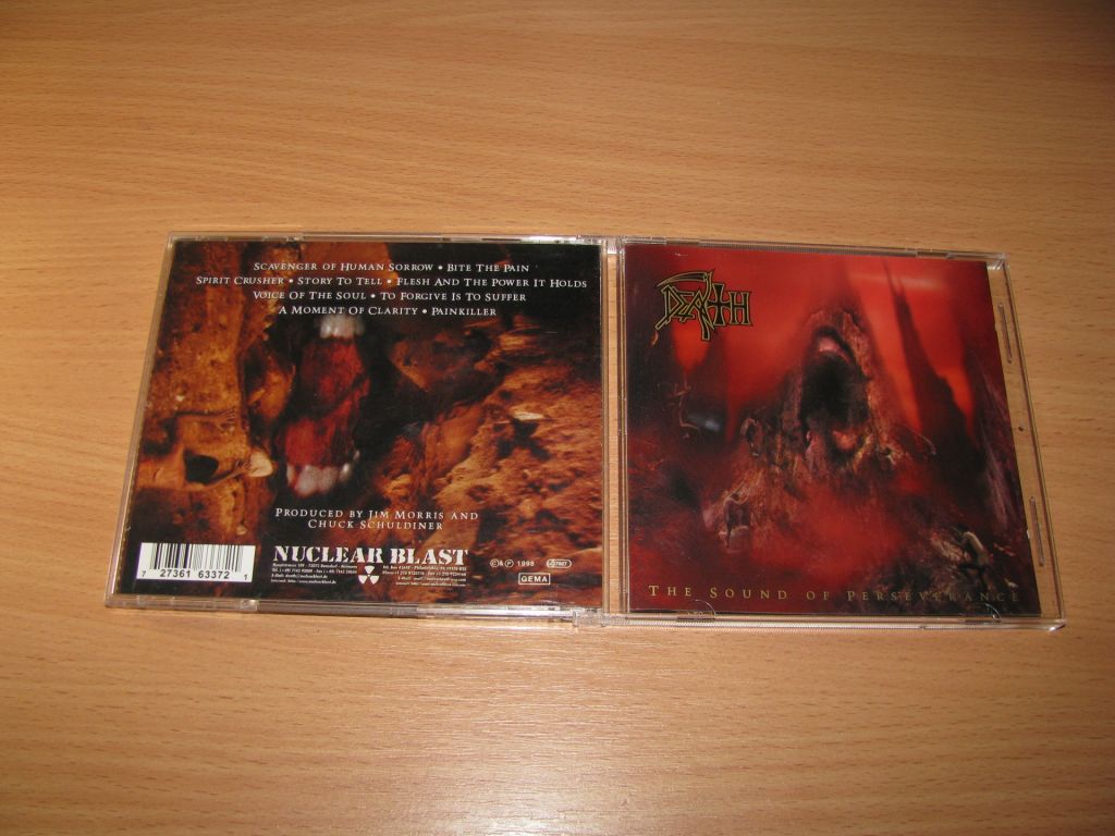 DEATH - The Sound Of Perseverance     (1998 Nuclear Blast 1st press) - фото фото фото 0