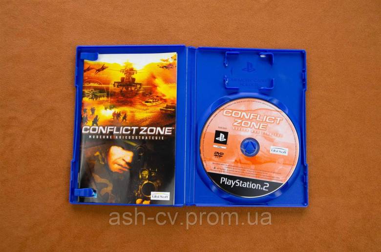 Диск для Playstation 2, гра Conflict Zone - фото фото фото 4