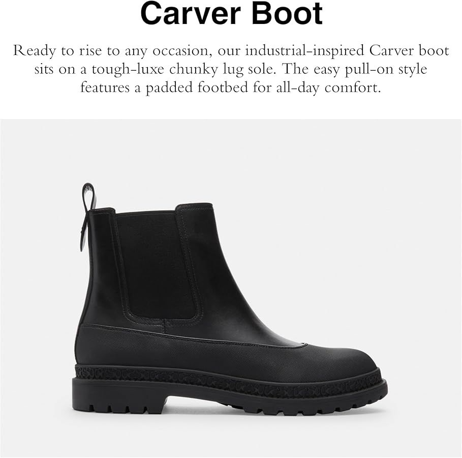 Черевики челсі Coach Mens Boots Carver - фото фото фото 1