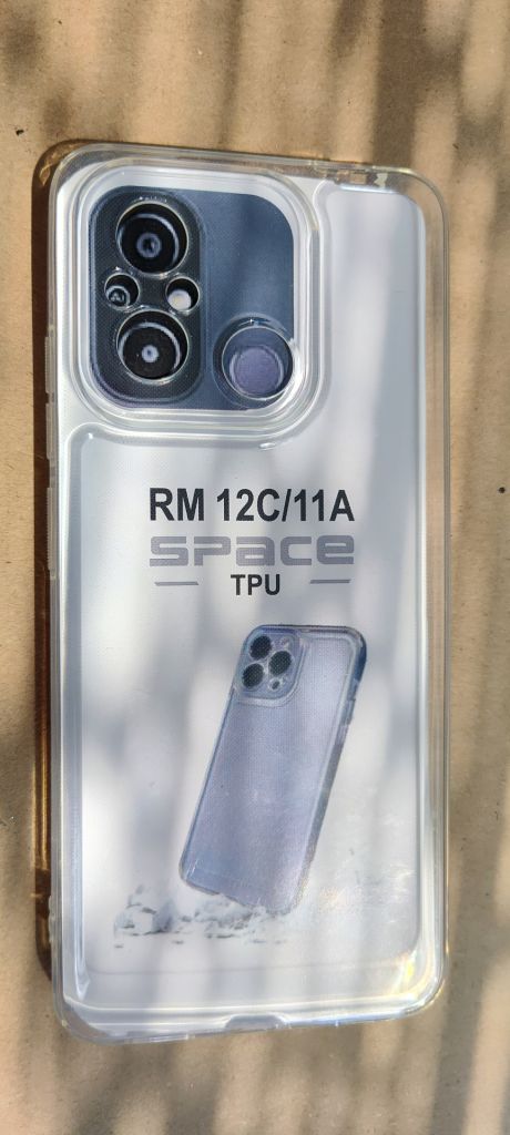 Прозорий чохол Space TPU для Redmi 12C / POCO C51 / Redmi 11A - фото фото фото 0