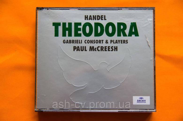 Музичний диск CD. HANDEL - THEODORA 3cd - фото фото фото 1