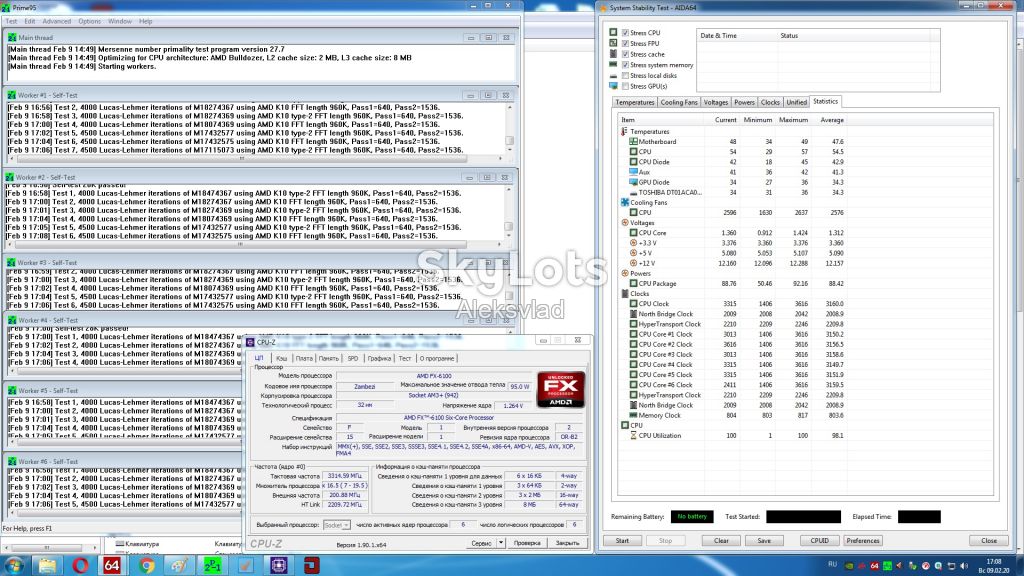 AMD FX-6100 3.3GHz/5200MHz/8MB Socket AM3+ 6 ядер 95вт - фото фото фото 8