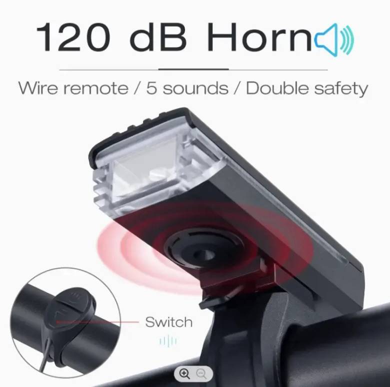 Передня фара Giyo 450LM USB з сигналом (eos230) - фото фото фото 3