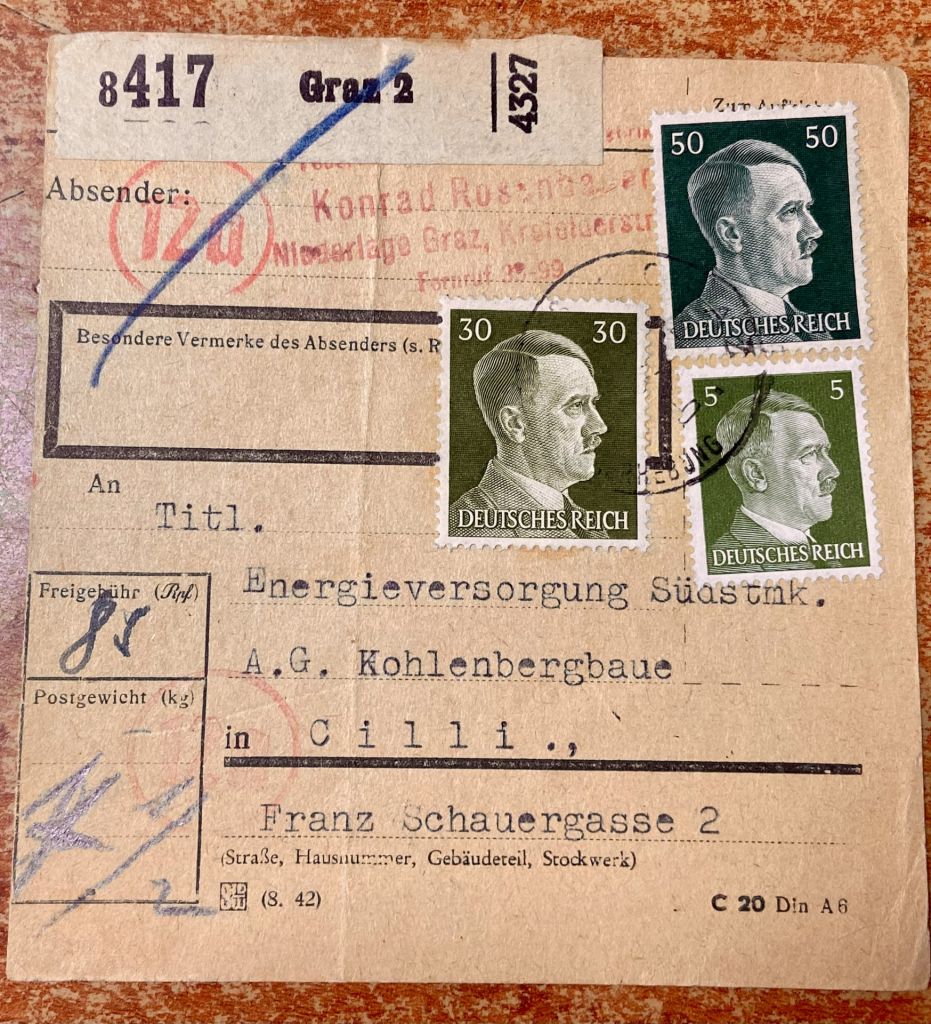 Поштова картка. Рейх 1941 р.   (SP) - фото фото фото 0