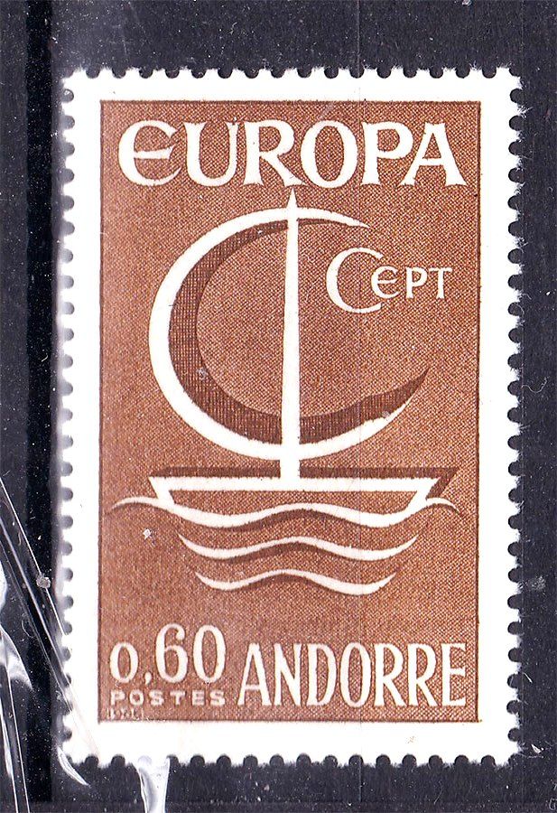 Андорра  1966 г  MNH  - ЕВРОПА  СЕПТ /  EUROPA  CEPT  - - фото фото фото 0