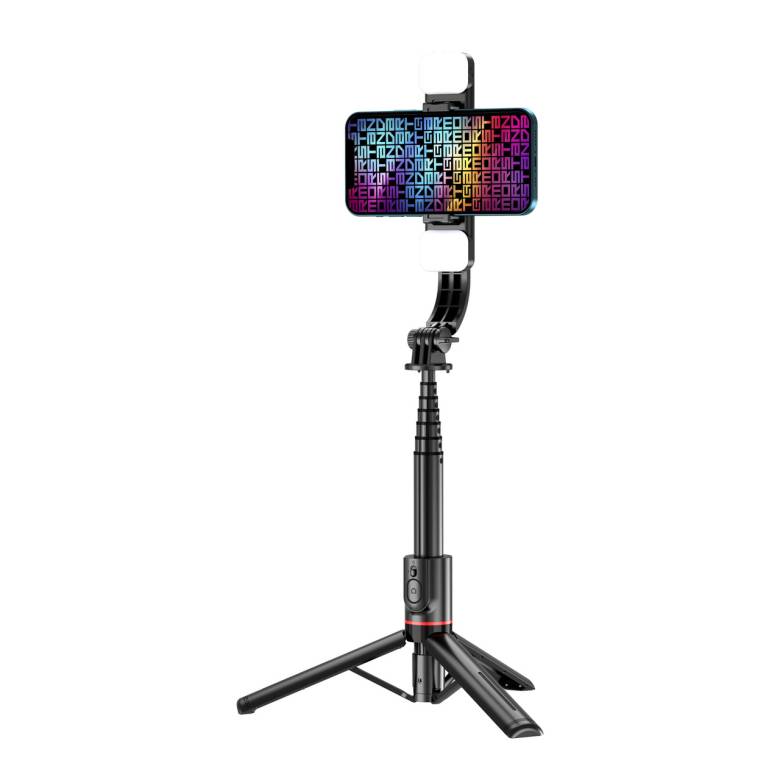Трипод-монопод для селфи с Bluetooth ArmorStandart ASM11 double LED black (ARM79275) - фото фото фото 6