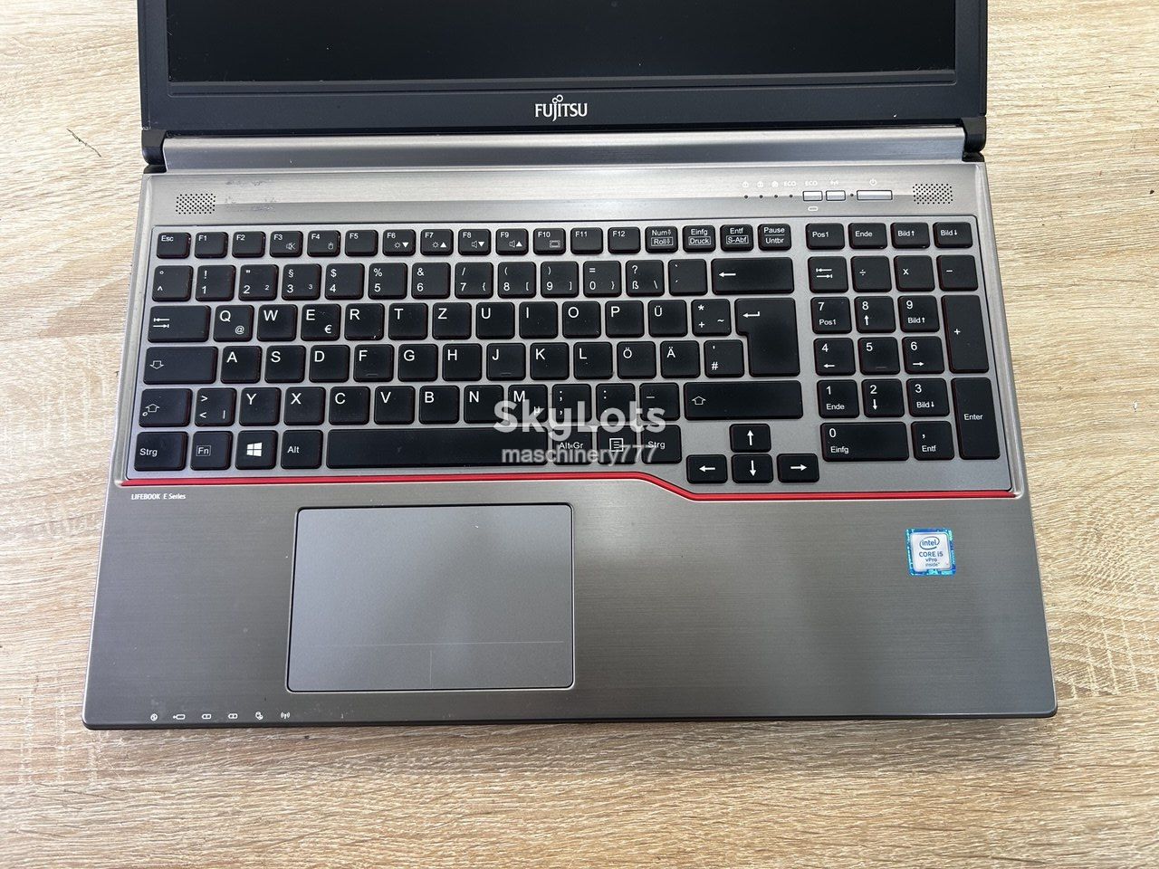 ноутбук-fujitsu e756-intel core i5-6gen-8gb ram ddr4-№а927 - фото фото фото 1