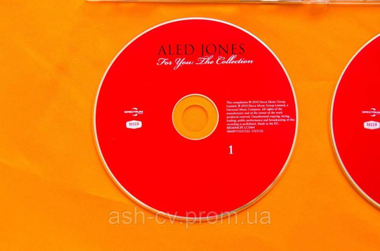 Музичний диск CD. ALED JONES - For you the collection (2cd) - фото фото фото 4