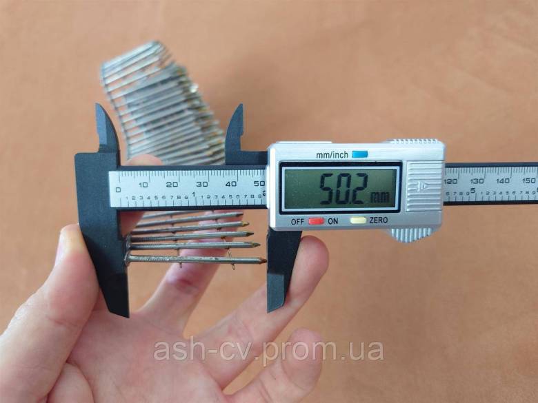 Цвях, стрічка, у стрічці, 2.3х50мм, Німеччина - фото фото фото 5