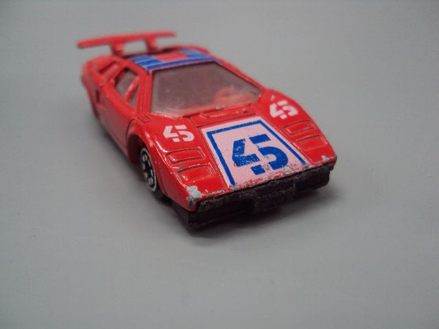 Машинка модель Lamborghini Countach 45 красная Ламборгини Hong Kong гонконг №18907 - фото фото фото 6