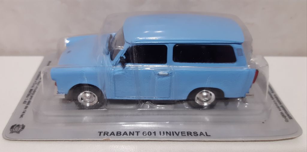 1/43 TRABANT-601 Universal. Kultowe Auta PRL. - фото фото фото 0