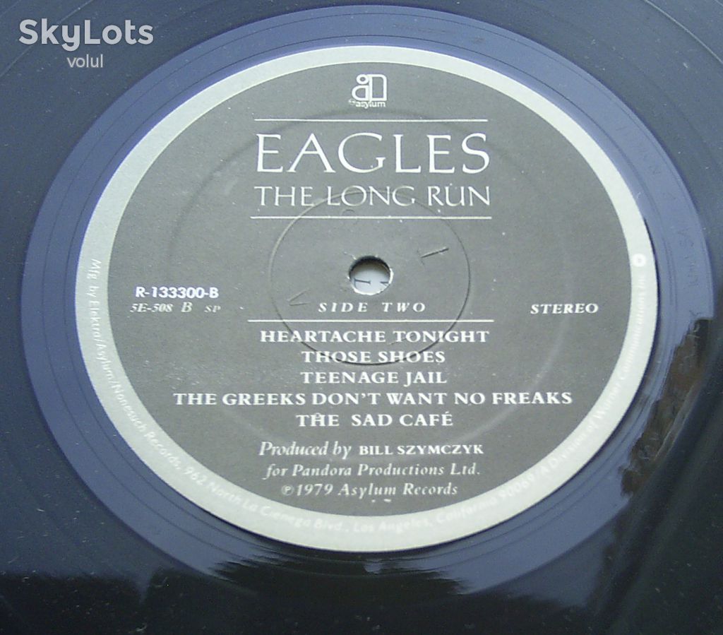 EAGLES The Long Run LP VG++/VG - фото фото фото 4