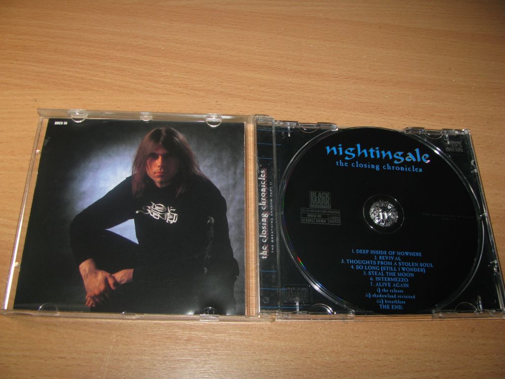 NIGHTINGALE - The Closing Chronicles    (1996 Black Mark 1st press) - фото фото фото 1