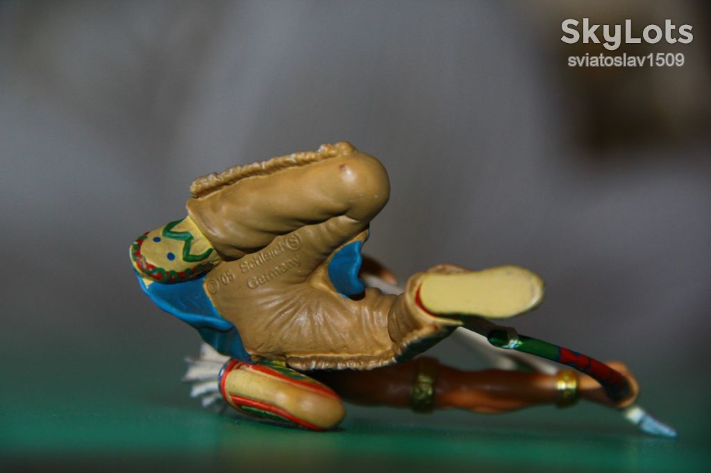 индеец лучник Сиу SCHLEICH ФРГ 90-100мм - фото фото фото 4