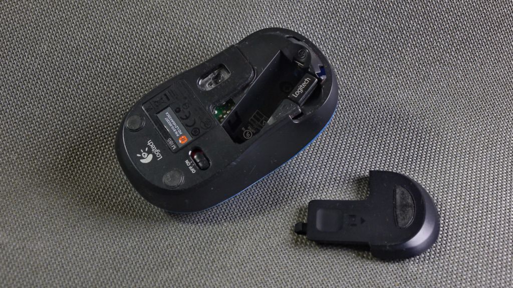 Беспроводная мышь Blue Logitech M185 с USB ресивером Вживане - фото фото фото 2