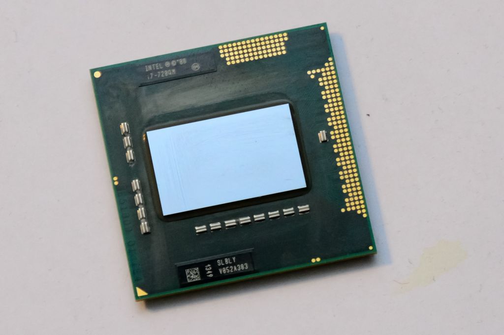 Процессор для ноутбука 4 ядра 8 потоков Intel i7-720QM 1.6GHz-2.8GHz - фото фото фото 0