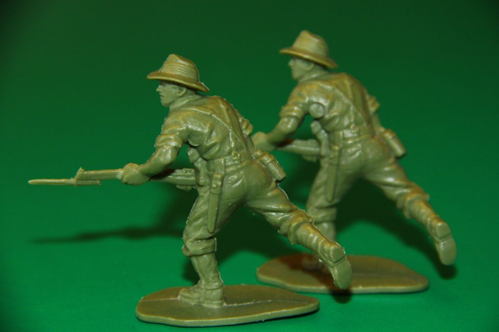 АВСТРАЛІЙСЬКИЙ ПІХОТИНЕЦЬ солдаты Airfix Revell 54мм ДРУГА СВІТОВА війна - фото фото фото 1