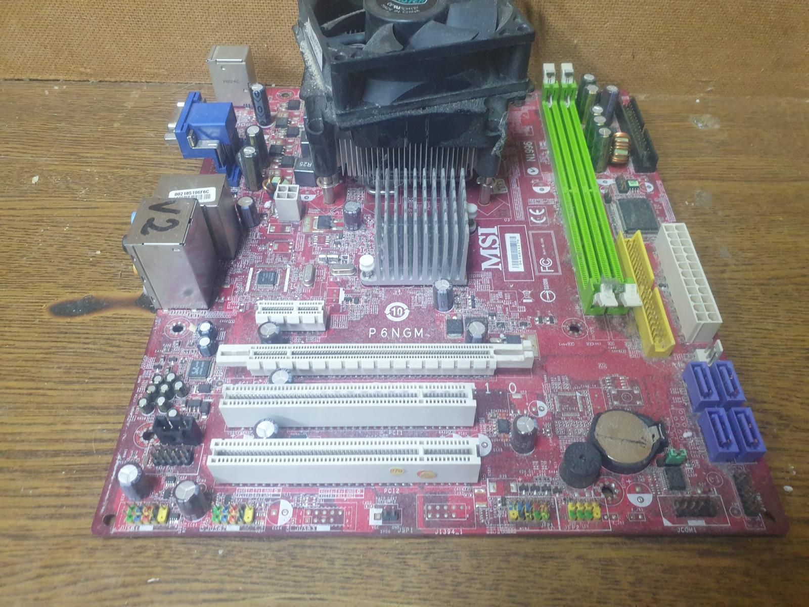 MSI P6NGM-L + Intel Q8200 + Охолодження Сокет 775 V2 - фото фото фото 3