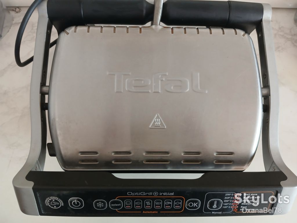 Електрогриль притискний гриль Tefal OptiGrill GC706D34 - фото фото фото 1