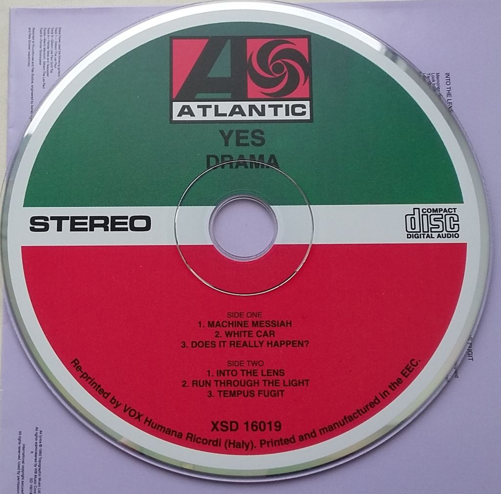 YES  Drama CD  ( Vinyl replica) - фото фото фото 3