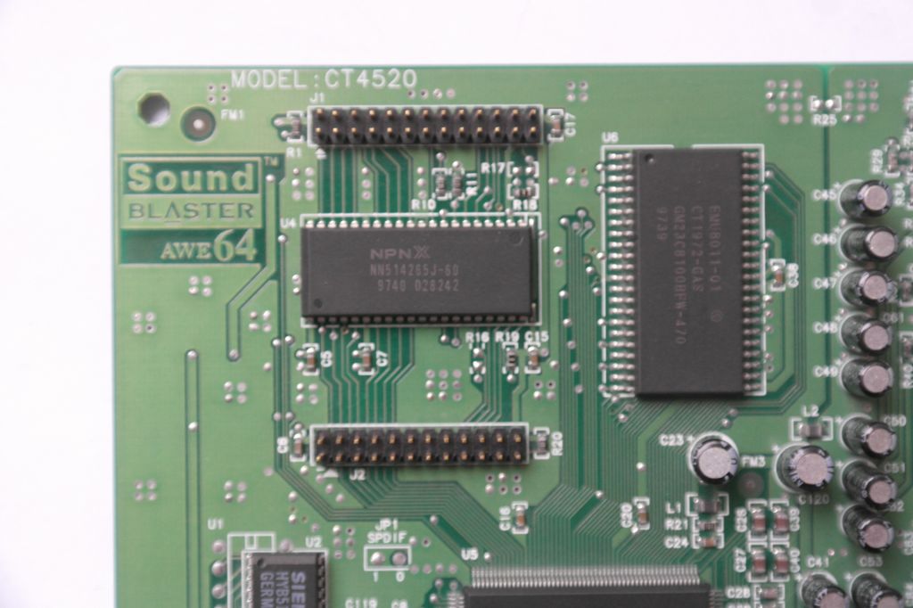 Звуковая карта Creative Sound Blaster AWE64 Value CT4520 - фото фото фото 3