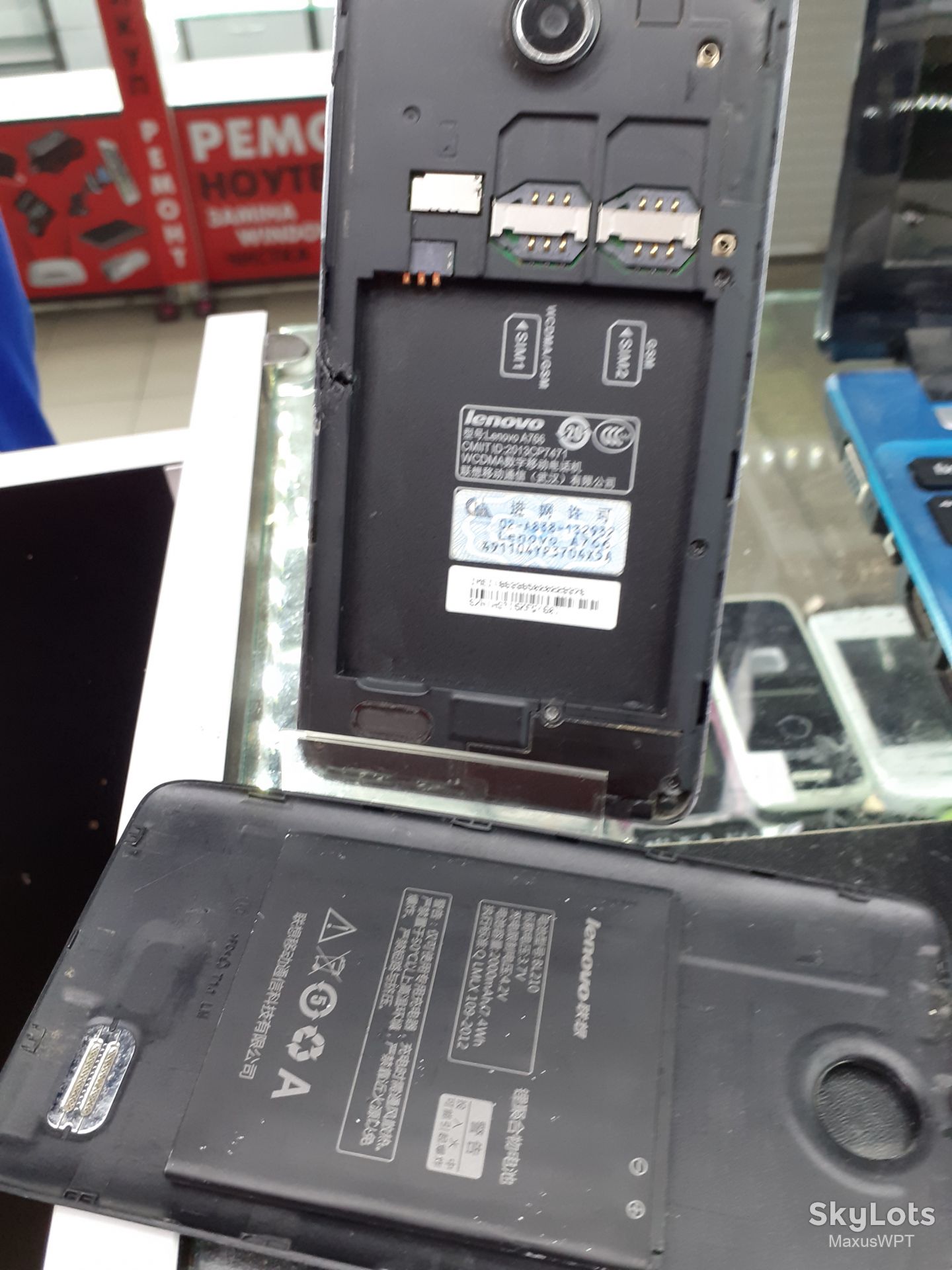 #1387 sklad Lenovo A766 Black - фото фото фото 9