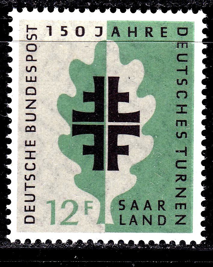 СААР / SAAR  1958 г MNH - 150 ЛЕТ ГИМНАСТИЧЕСКОМУ ОБЩЕСТВУ - фото фото фото 0