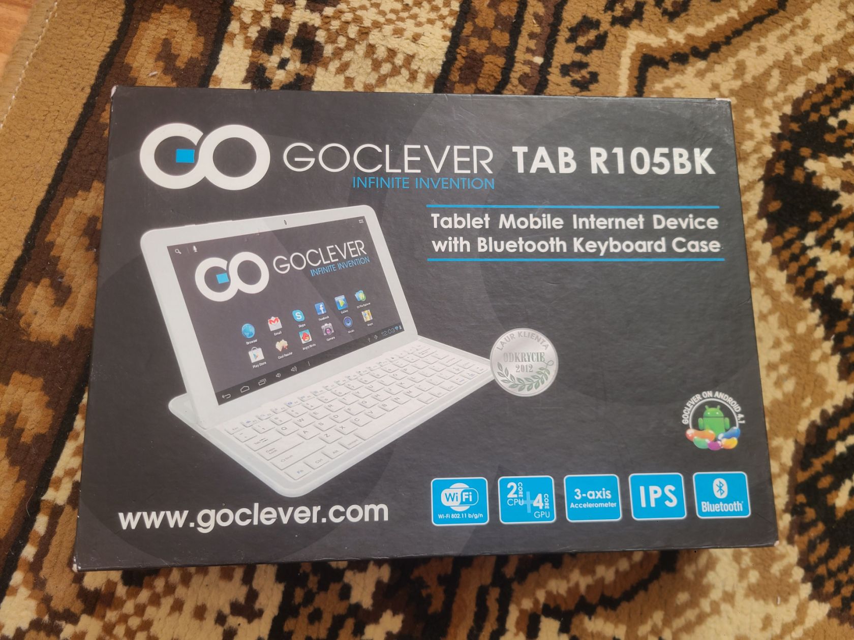 Планшет GoClever R105BK White                       (GCR105BK) мінімум 40 грн - фото фото фото 0