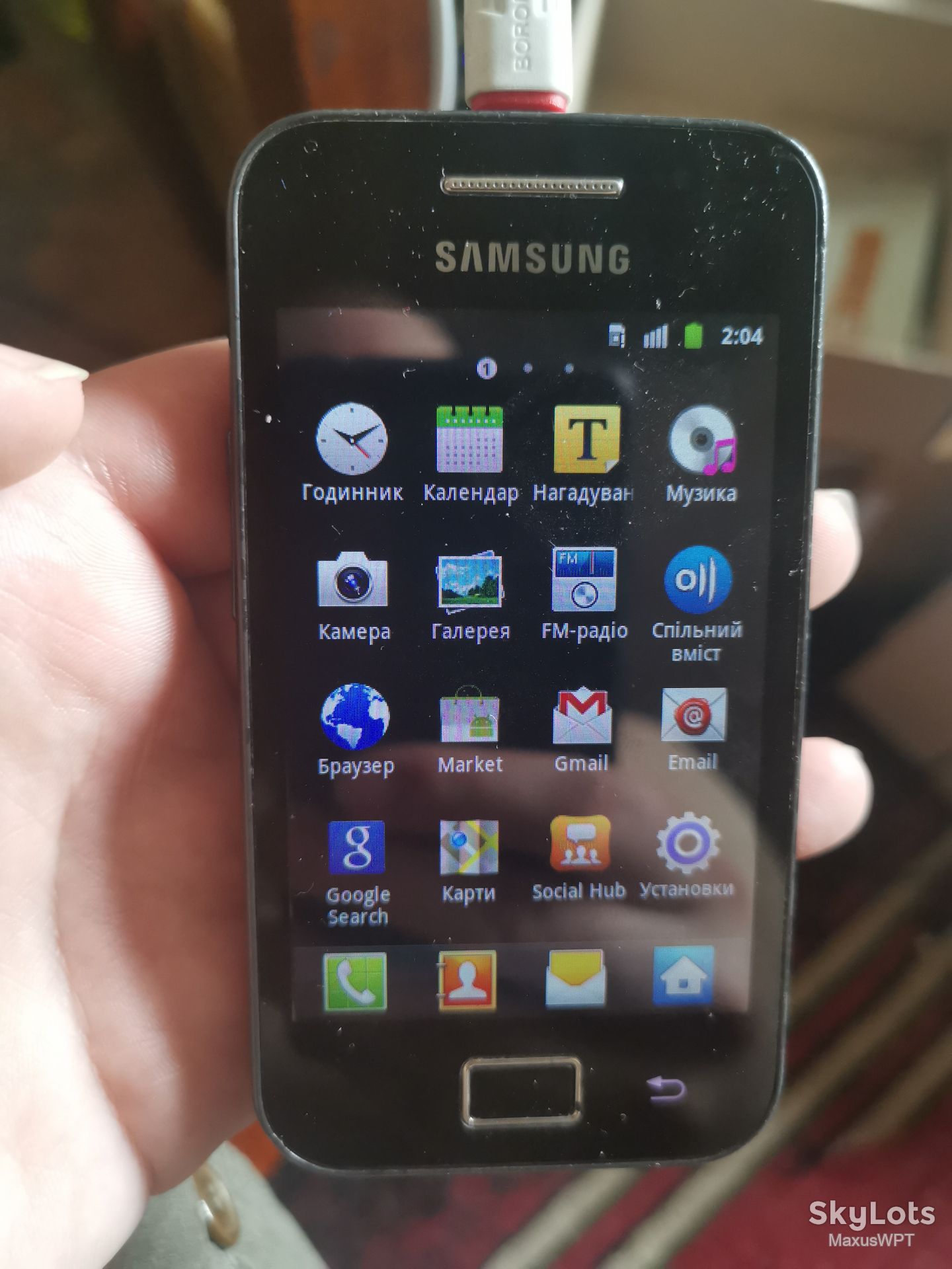 #390 Sklad Смартфон Samsung Galaxy Ace GT-S5830 1 - фото фото фото 1