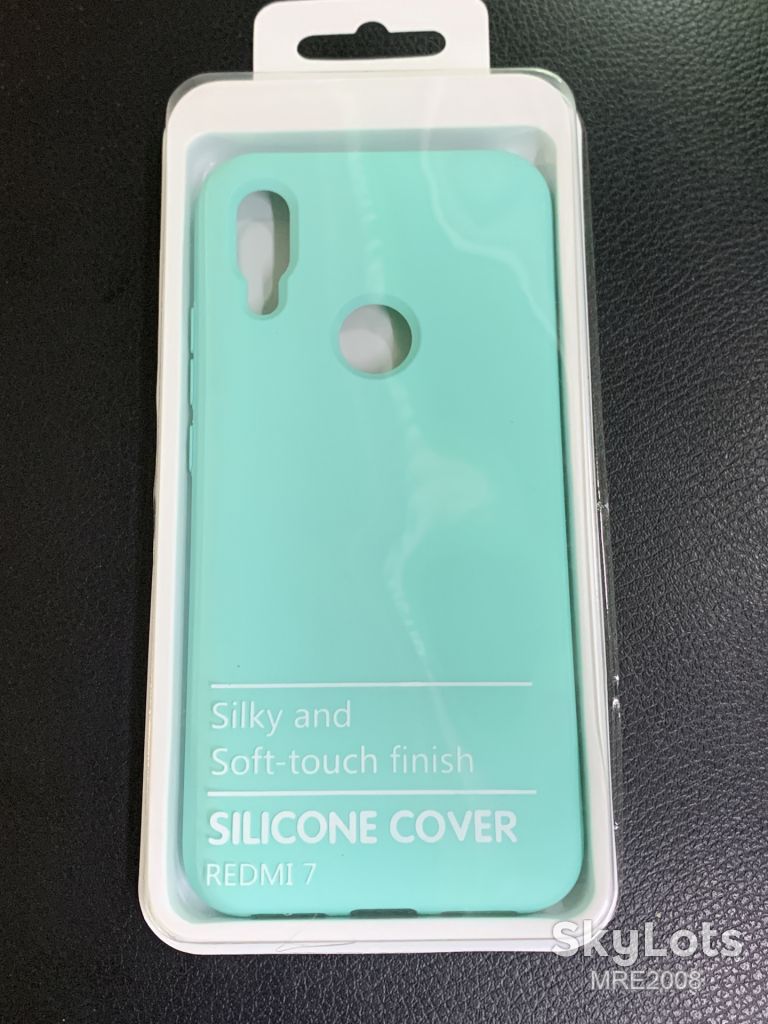 Чохол Silicone Cover для Xiaomi Redmi 7 mint - фото фото фото 0