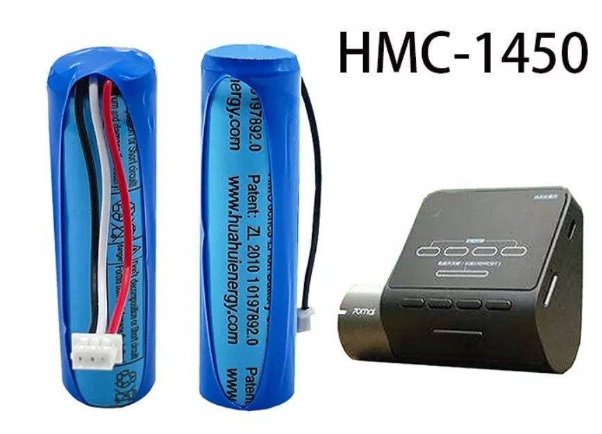 HMC-1450 14500 акумулятор для відеореєстраторів 70mai PRO A500/A500S/A800/A800S/Lite - фото фото фото 4