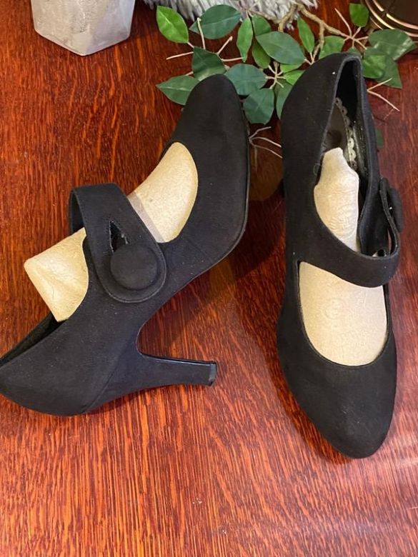 Жіночі замшеві туфлі на підборах - фото фото фото 8