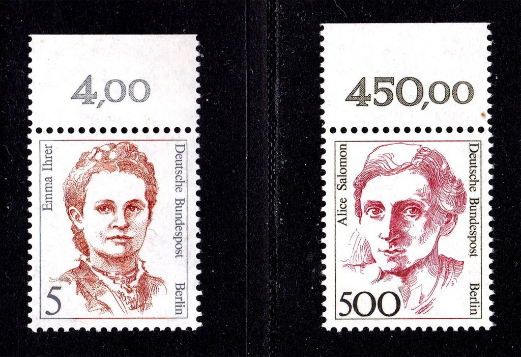 Германия - Берлин  1988 г MNH - личности - фото фото фото 0