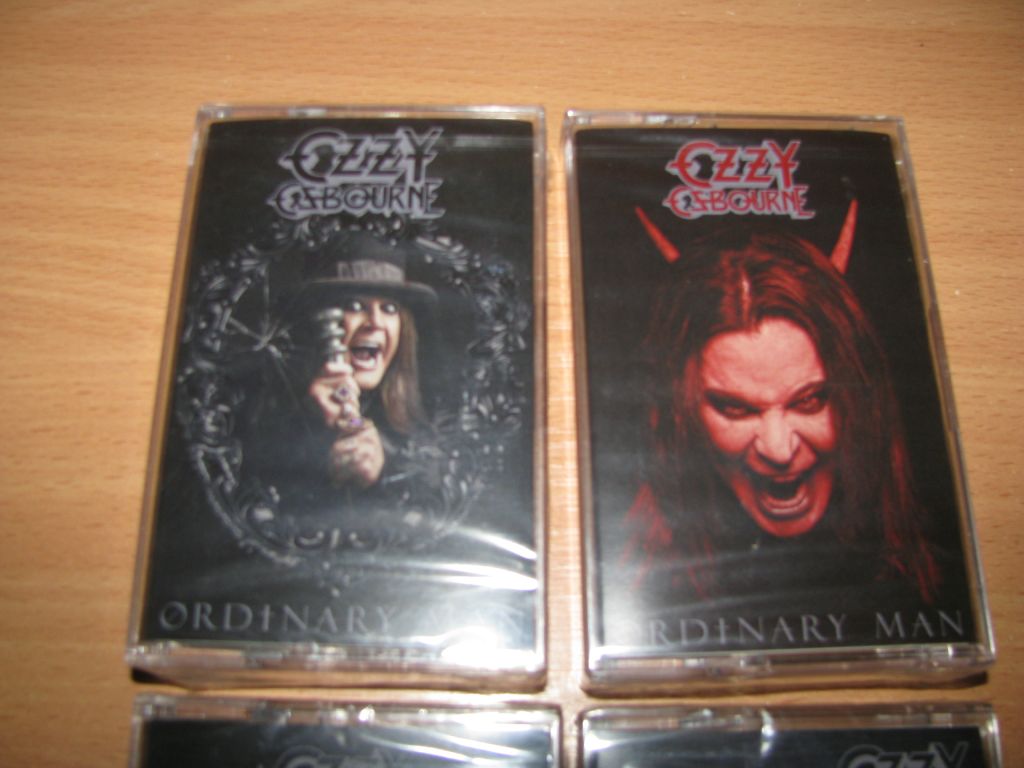 OZZY OSBOURNE - Ordinary Man 4 MC + CD  (hand signed) - фото фото фото 2