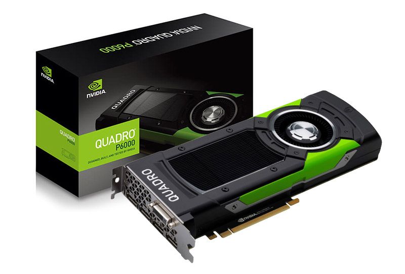 NVidia Quadro P6000 24 Гб памяти 384 бита - фото фото фото 0